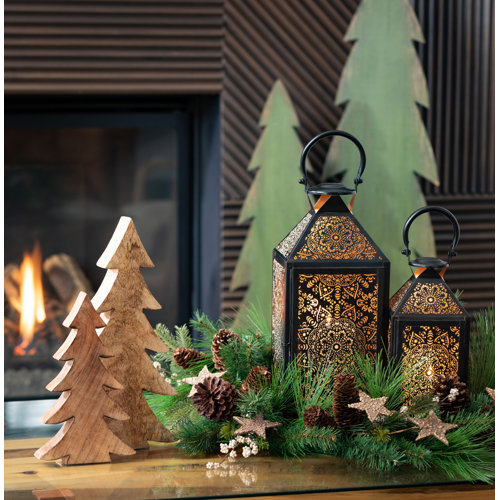 2 Piece Mango Wood Tree Accents Set & Reviews Joss & Main